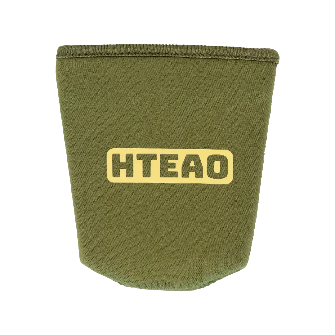 Olive Medium HTeaO Hand Drawn Circle Tea Sleeve - Image 4