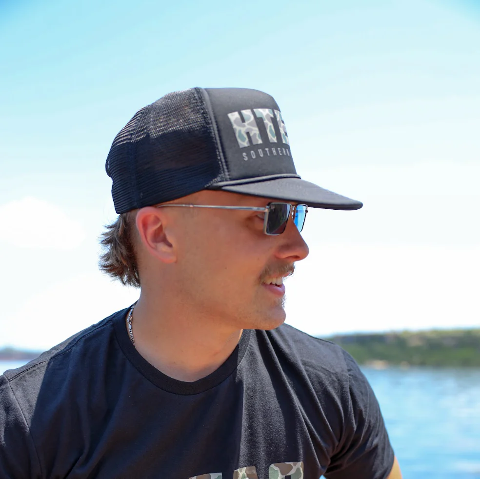 Wordmark Camo Meshback Hat - Image 4